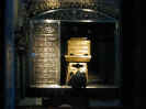 The golden box, where Rasullallah's (pbuh) waist coat kept in it. 